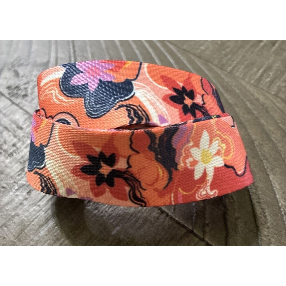 Vera Bradley Rosa Agate Floral Landyard  Healthcare School New